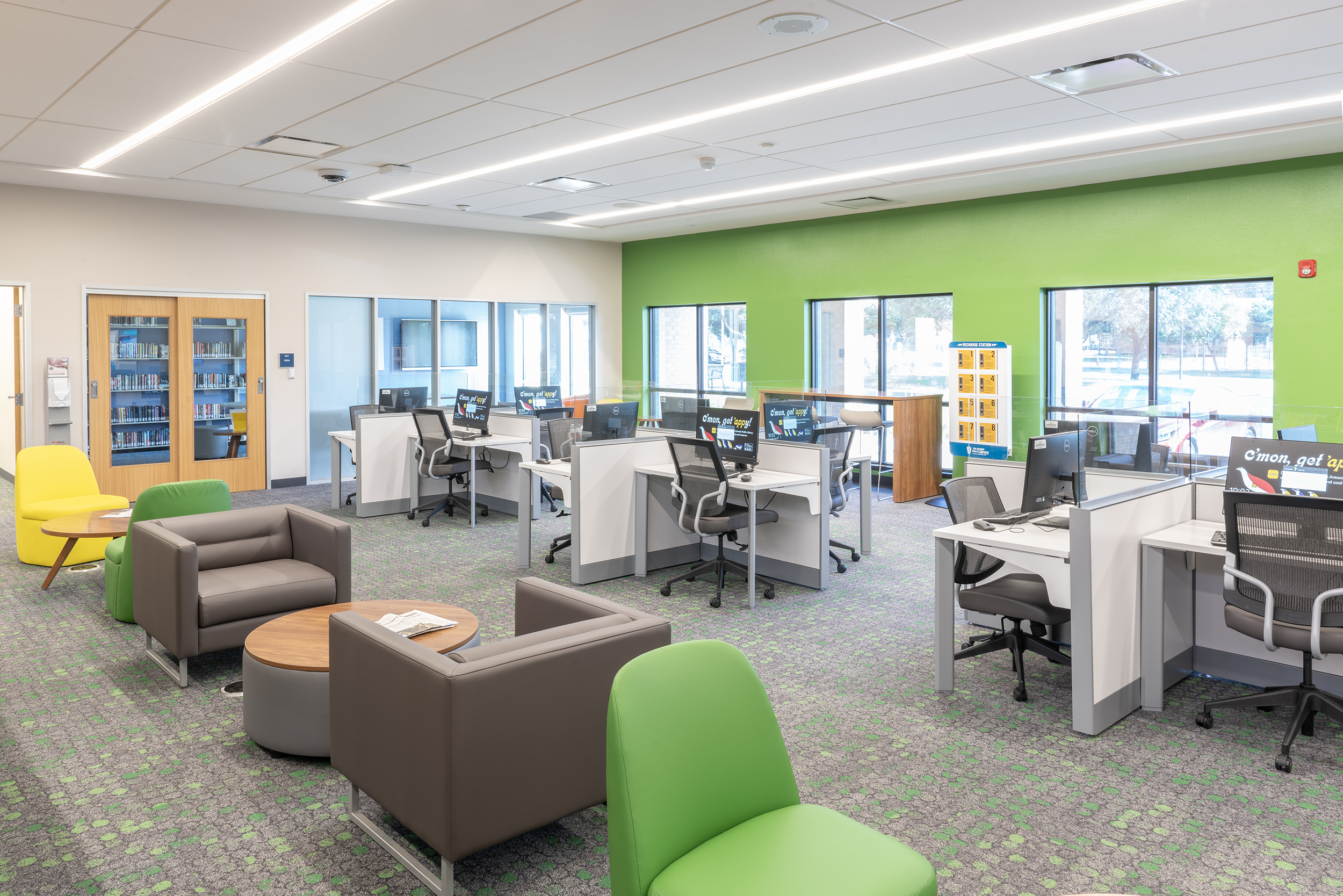 Potranco Library Memorial Branch Library – Alta Architects